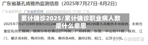 累计确诊2025/累计确诊职业病人数是什么意思-第2张图片