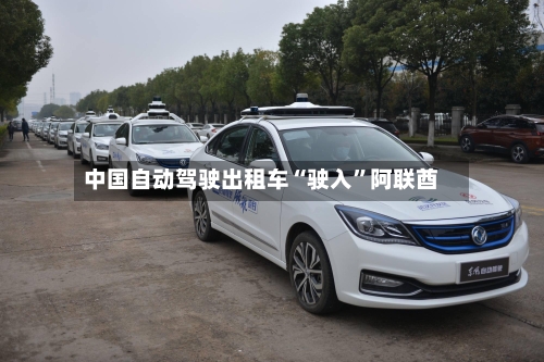 中国自动驾驶出租车“驶入”阿联酋-第2张图片