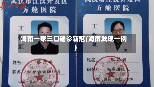 海南一家三口确诊新冠(海南发现一例)-第3张图片