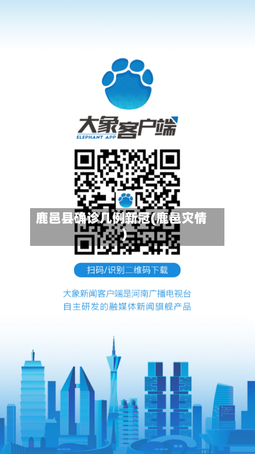 鹿邑县确诊几例新冠(鹿邑灾情)