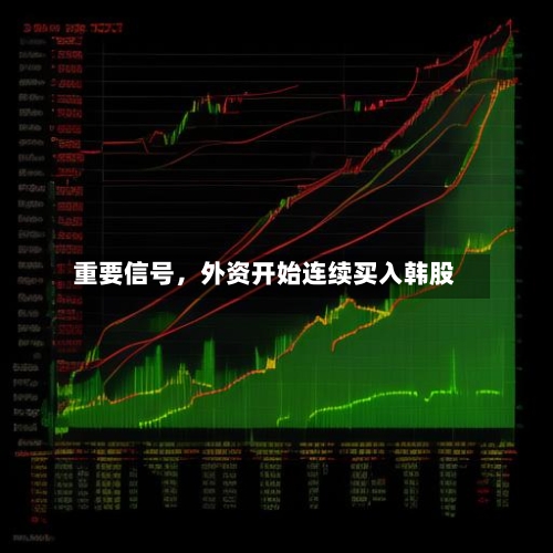 重要信号,外资开始连续买入韩股