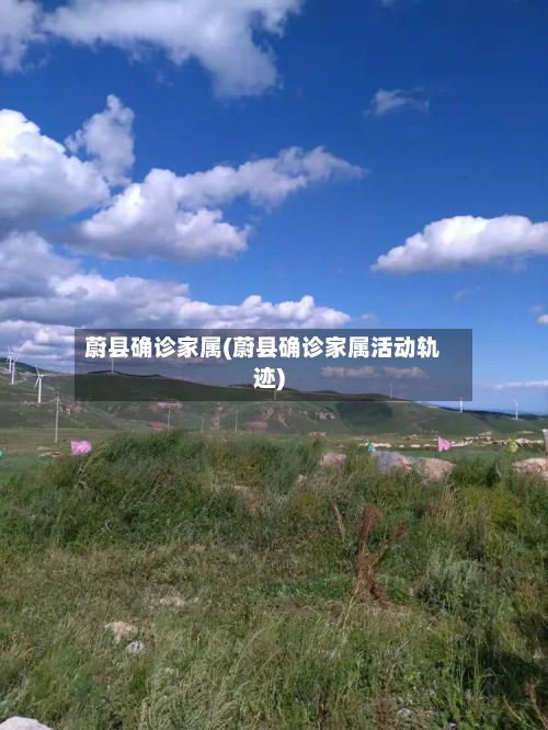 蔚县确诊家属(蔚县确诊家属活动轨迹)