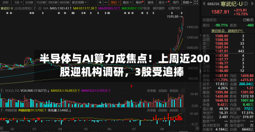 半导体与AI算力成焦点！上周近200股迎机构调研	，3股受追捧-第2张图片
