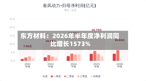 东方材料:2026年半年度净利润同比增长1573%-第1张图片