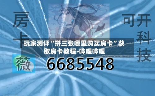 玩家测评“拼三张哪里购买房卡”获取房卡教程-哔哩哔哩-第3张图片