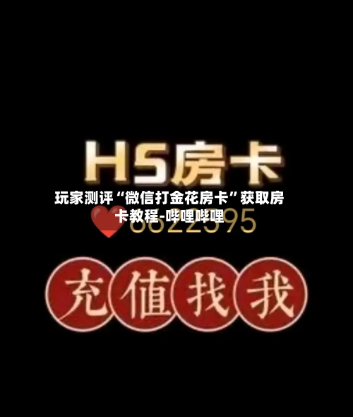 玩家测评“微信打金花房卡”获取房卡教程-哔哩哔哩-第3张图片