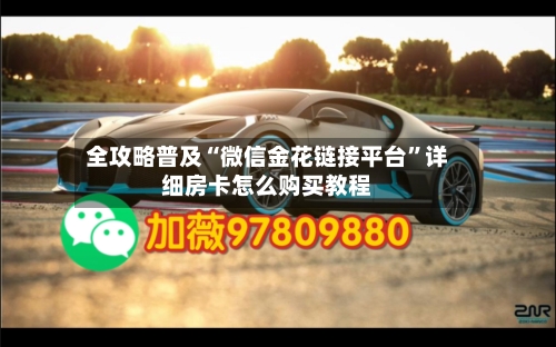 全攻略普及“微信金花链接平台”详细房卡怎么购买教程-第2张图片