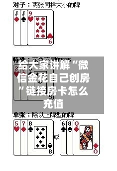 给大家讲解“微信金花自己创房”链接房卡怎么充值-第2张图片
