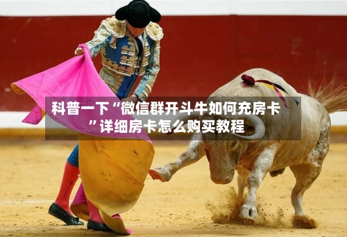 科普一下“微信群开斗牛如何充房卡”详细房卡怎么购买教程-第2张图片