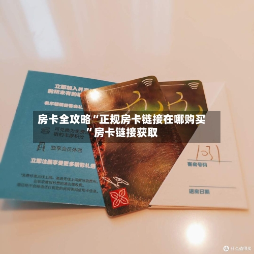 房卡全攻略“正规房卡链接在哪购买”房卡链接获取-第3张图片