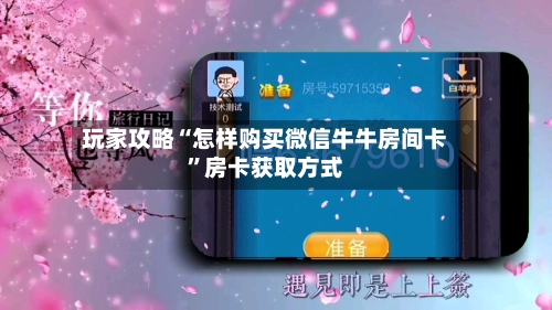 玩家攻略“怎样购买微信牛牛房间卡”房卡获取方式-第2张图片