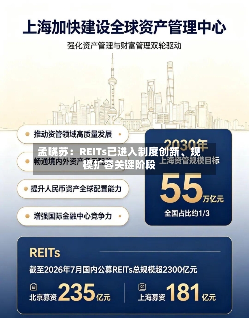 孟晓苏：REITs已进入制度创新、规模扩容关键阶段-第2张图片