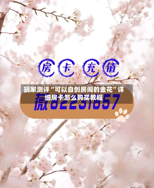 玩家测评“可以自创房间的金花”详细房卡怎么购买教程-第2张图片