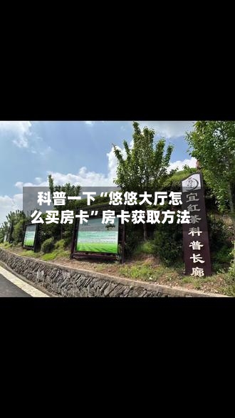 科普一下“悠悠大厅怎么买房卡”房卡获取方法-第2张图片