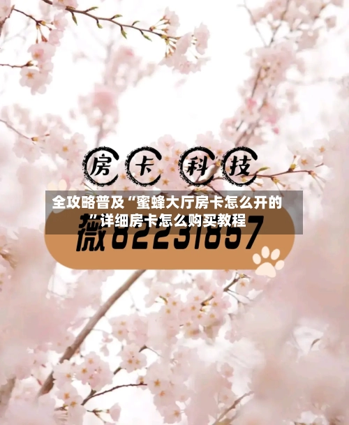 全攻略普及“蜜蜂大厅房卡怎么开的”详细房卡怎么购买教程-第2张图片