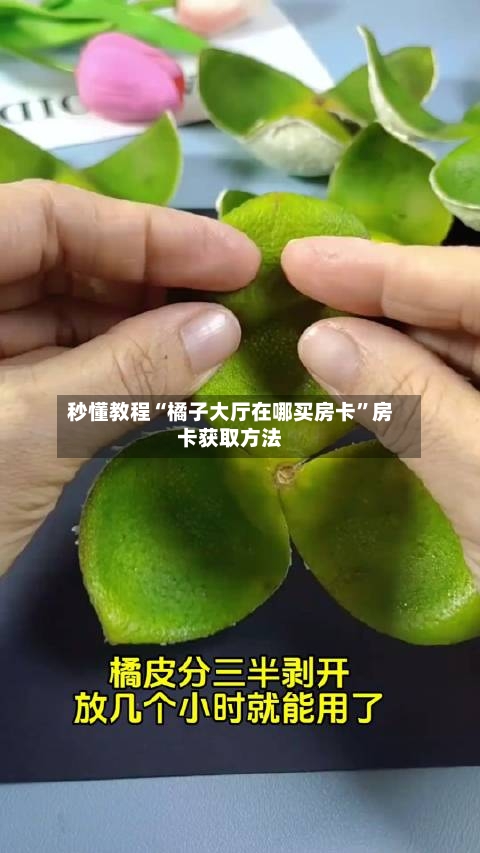 秒懂教程“橘子大厅在哪买房卡	”房卡获取方法-第2张图片