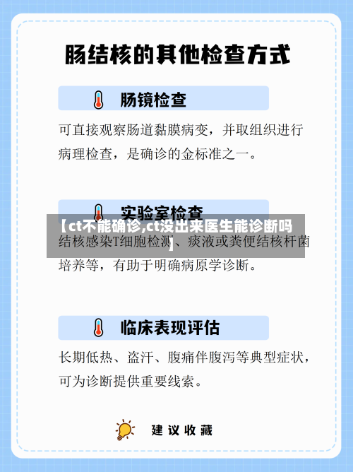 【ct不能确诊,ct没出来医生能诊断吗】