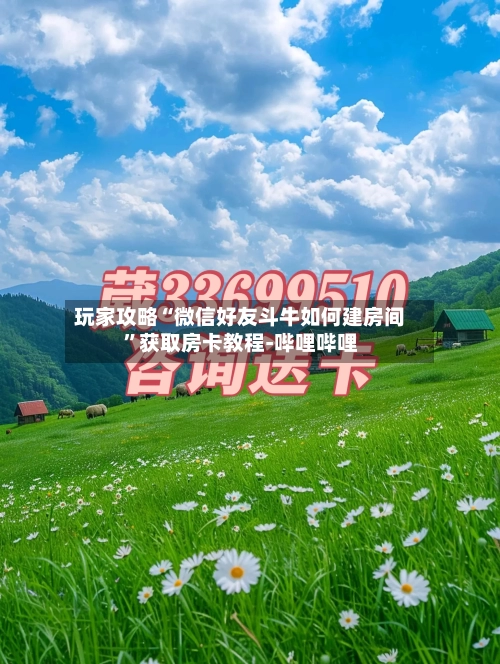 玩家攻略“微信好友斗牛如何建房间”获取房卡教程-哔哩哔哩-第2张图片