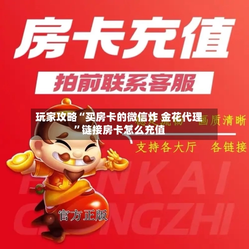 玩家攻略“买房卡的微信炸 金花代理	”链接房卡怎么充值-第3张图片