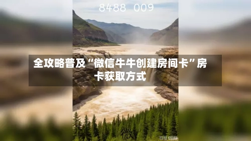 全攻略普及“微信牛牛创建房间卡	”房卡获取方式-第2张图片