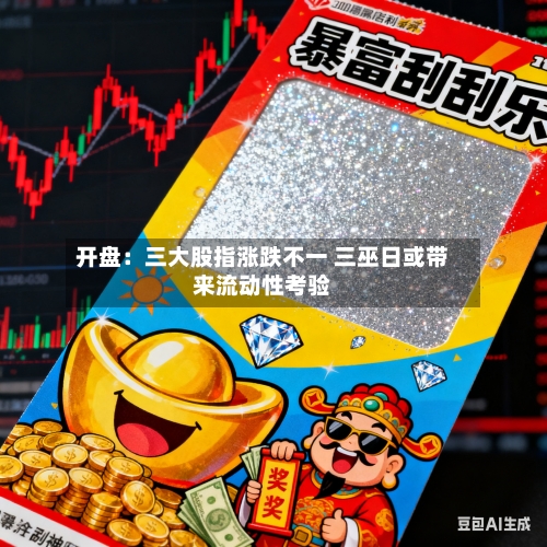 开盘:三大股指涨跌不一 三巫日或带来流动性考验-第1张图片