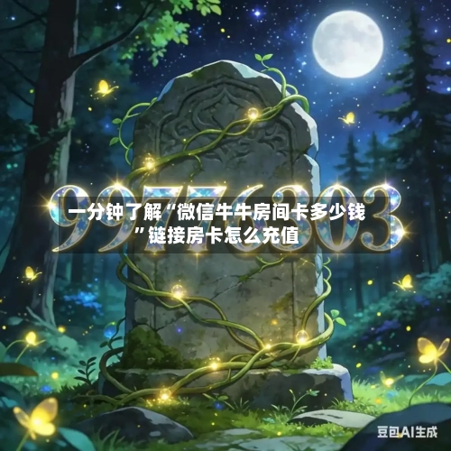 一分钟了解“微信牛牛房间卡多少钱”链接房卡怎么充值-第3张图片
