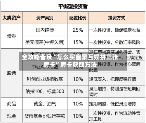 全攻略普及“怎么买皇豪互娱拼三张房卡	”房卡获取方法-第2张图片