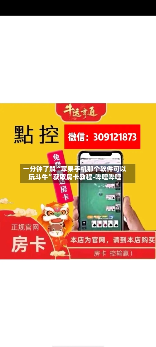 一分钟了解“苹果手机那个软件可以玩斗牛”获取房卡教程-哔哩哔哩-第2张图片