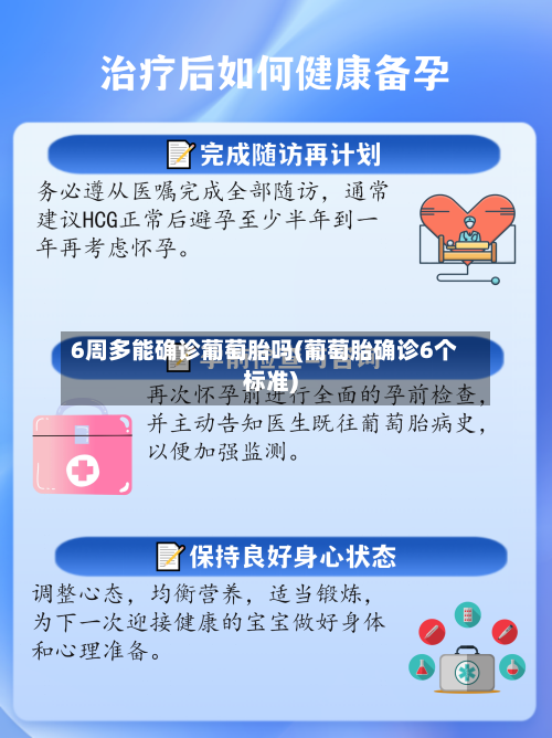 6周多能确诊葡萄胎吗(葡萄胎确诊6个标准)