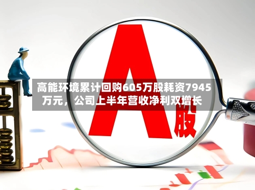 高能环境累计回购605万股耗资7945万元,公司上半年营收净利双增长