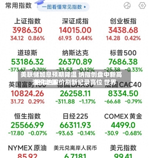 美联储加息预期降温 纳指创盘中新高 英伟达股价刷新纪录高位 世界
油价走低-第1张图片