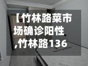 【竹林路菜市场确诊阳性,竹林路136号小区的房价】-第2张图片