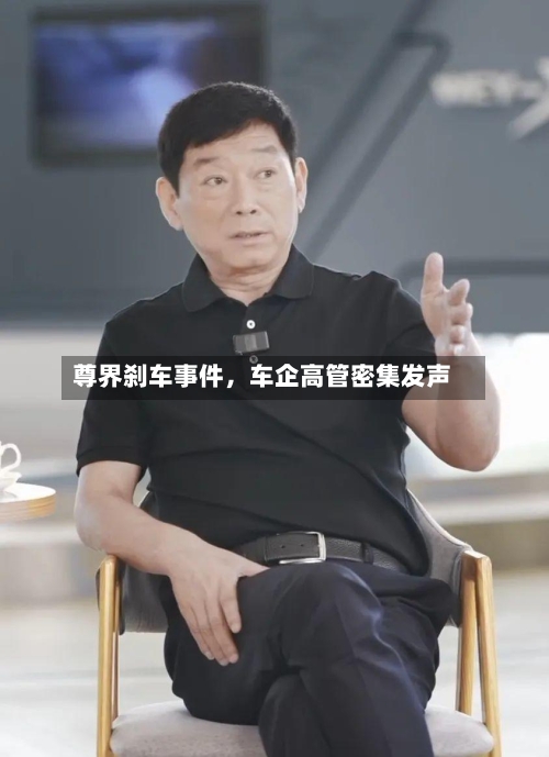 尊界刹车事件，车企高管密集发声-第2张图片