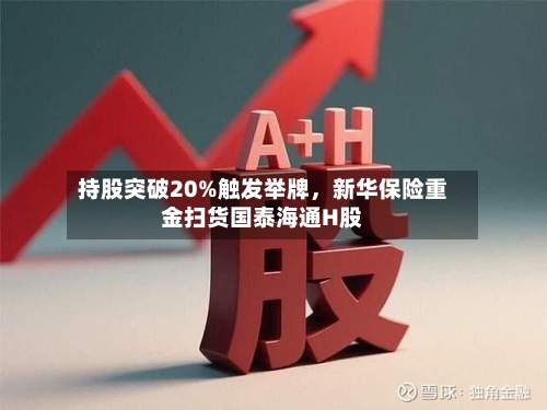 持股突破20%触发举牌,新华保险重金扫货国泰海通H股