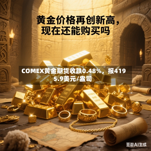 COMEX黄金期货收跌0.48%,报4195.9美元/盎司