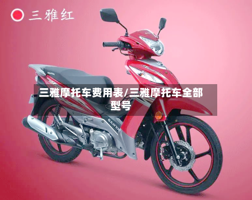 三雅摩托车费用表/三雅摩托车全部型号