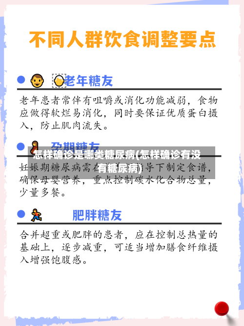 怎样确诊是哪类糖尿病(怎样确诊有没有糖尿病)