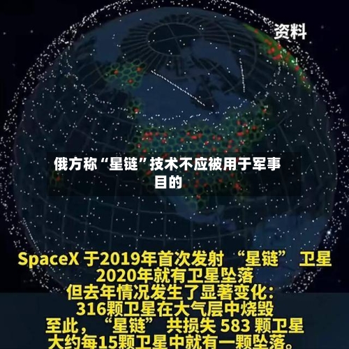 俄方称“星链”技术不应被用于军事目的-第3张图片
