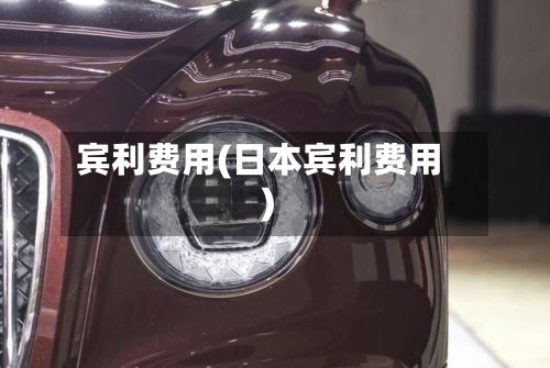 宾利费用(日本宾利费用)-第2张图片
