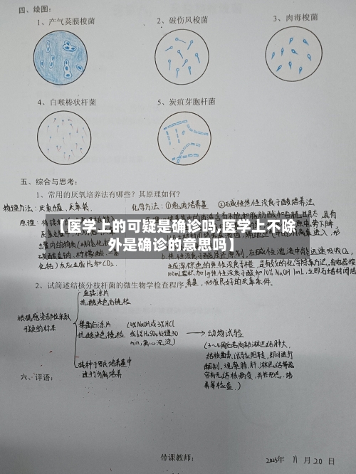 【医学上的可疑是确诊吗,医学上不除外是确诊的意思吗】-第2张图片