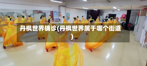 丹枫世界确诊(丹枫世界属于哪个街道)-第2张图片