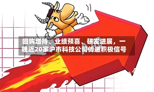 回购增持、业绩预喜、研发进展,一晚近20家沪市科技公司传递积极信号