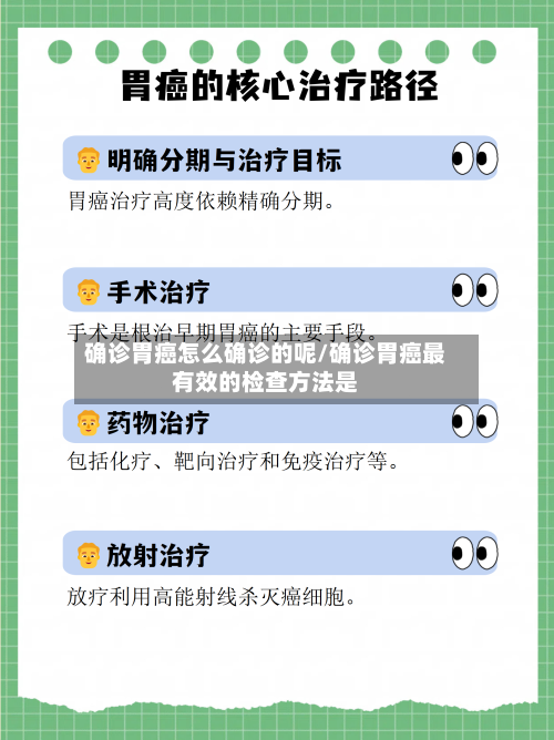 确诊胃癌怎么确诊的呢/确诊胃癌最有效的检查方法是