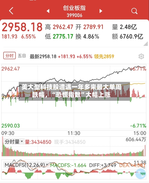 美大型科技股遭遇一年多来最大单周跌幅，“恐慌指数”大幅上涨-第3张图片