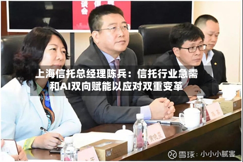 上海信托总经理陈兵：信托行业急需和AI双向赋能以应对双重变革