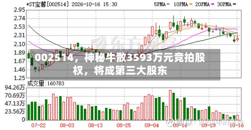 002514，神秘牛散3593万元竞拍股权，将成第三大股东-第2张图片